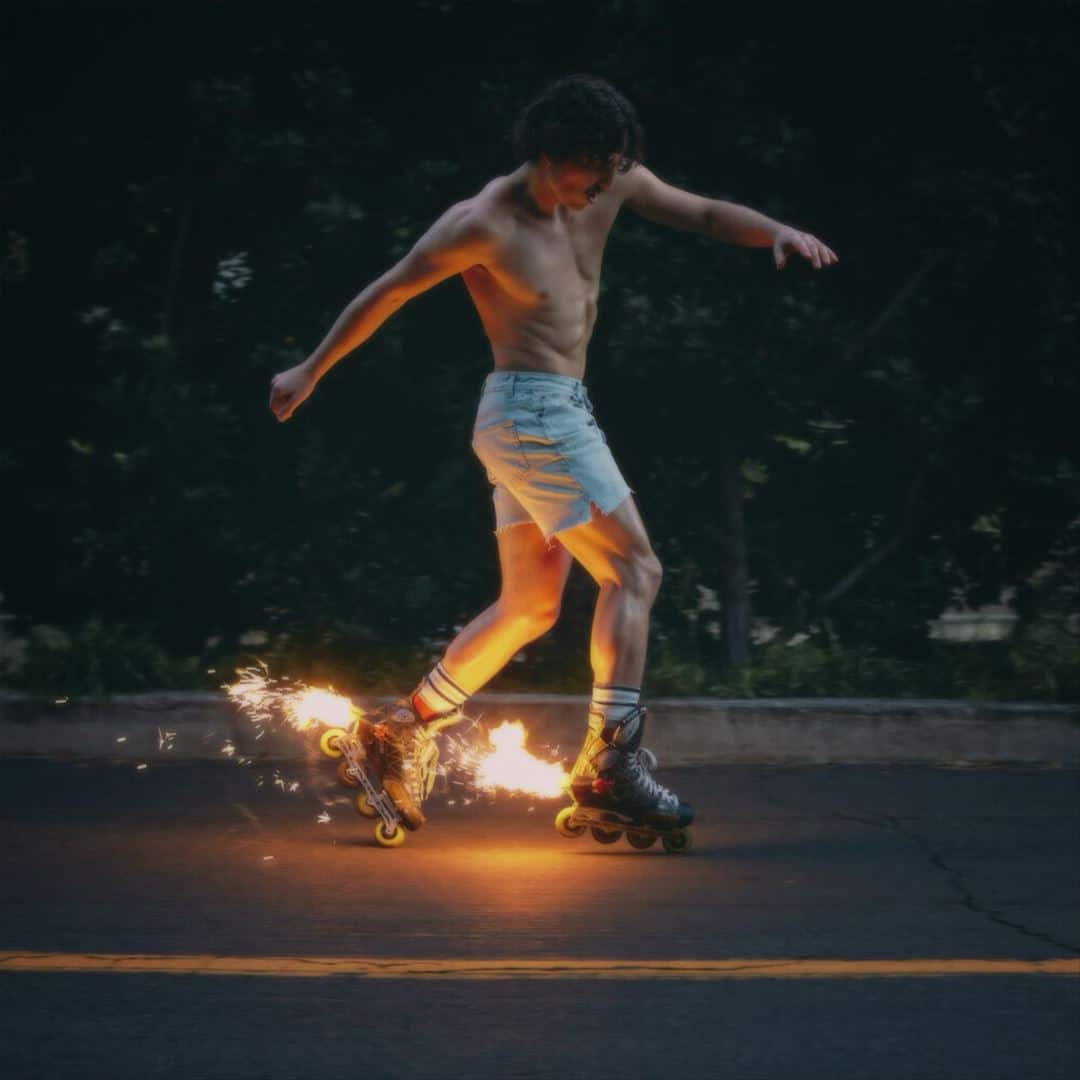 Front. Fireworks & Rollerblades [LP].