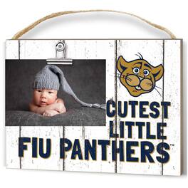 Jardine - FIU Panthers 16" x 22" Cutest Little Weathered Logo Frame - White