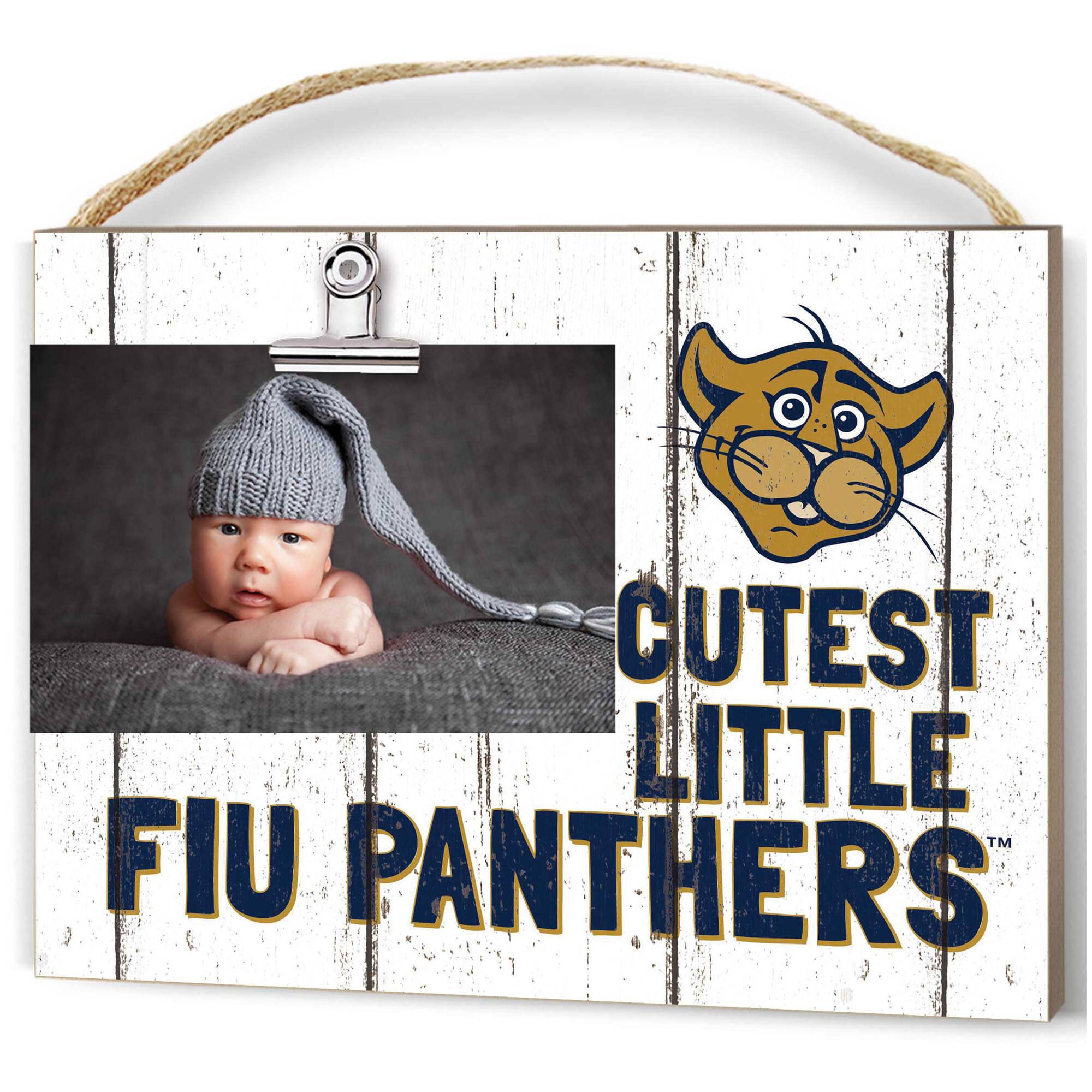 FIU Panthers 16" x 22" Cutest Little Weathered Logo Frame