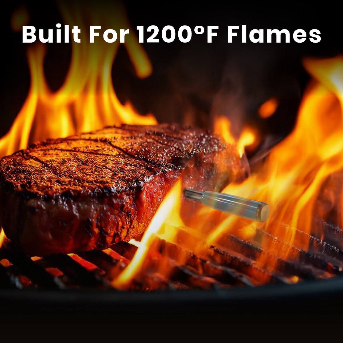 Built For 1200°F Flames