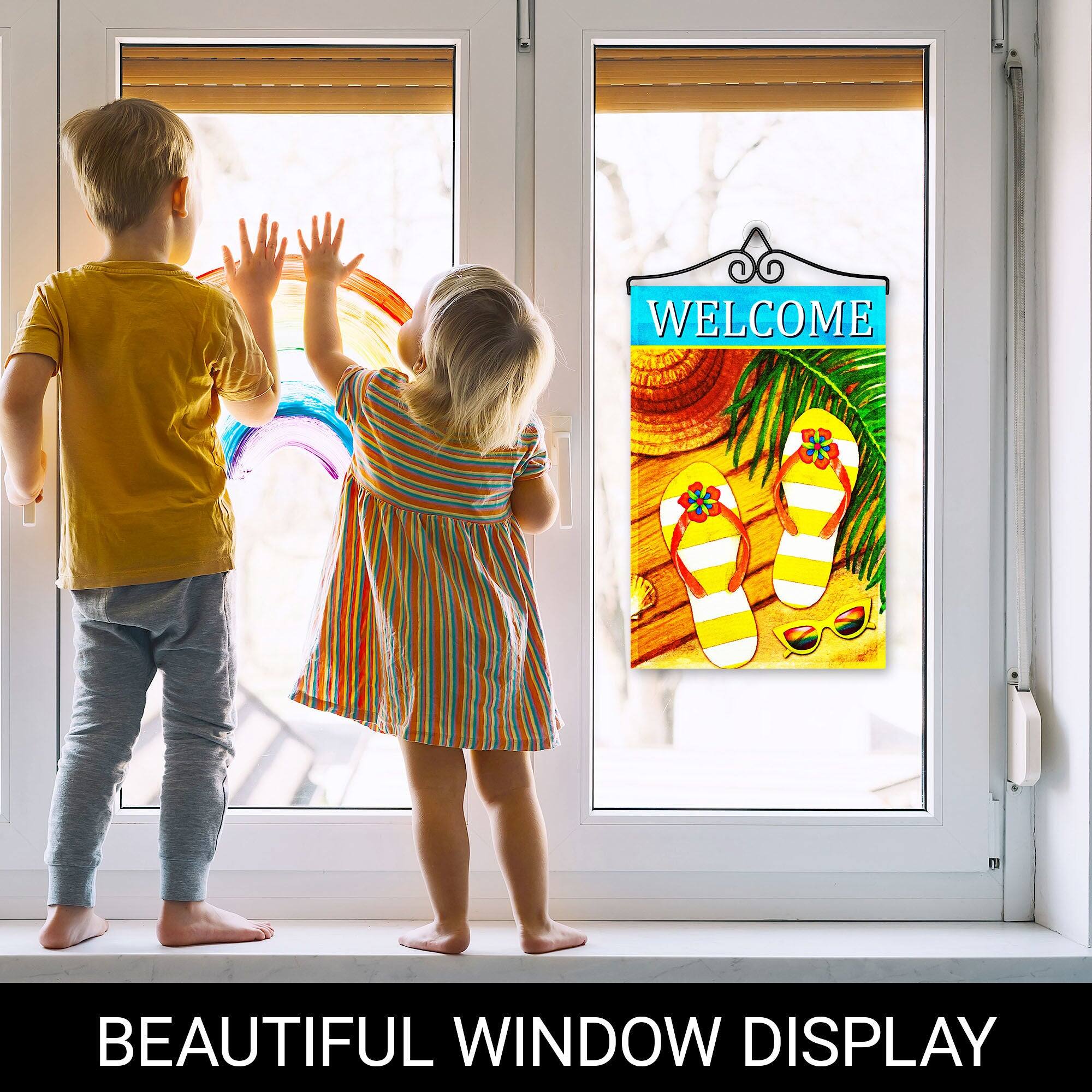 WELCOME  
BEAUTIFUL WINDOW DISPLAY