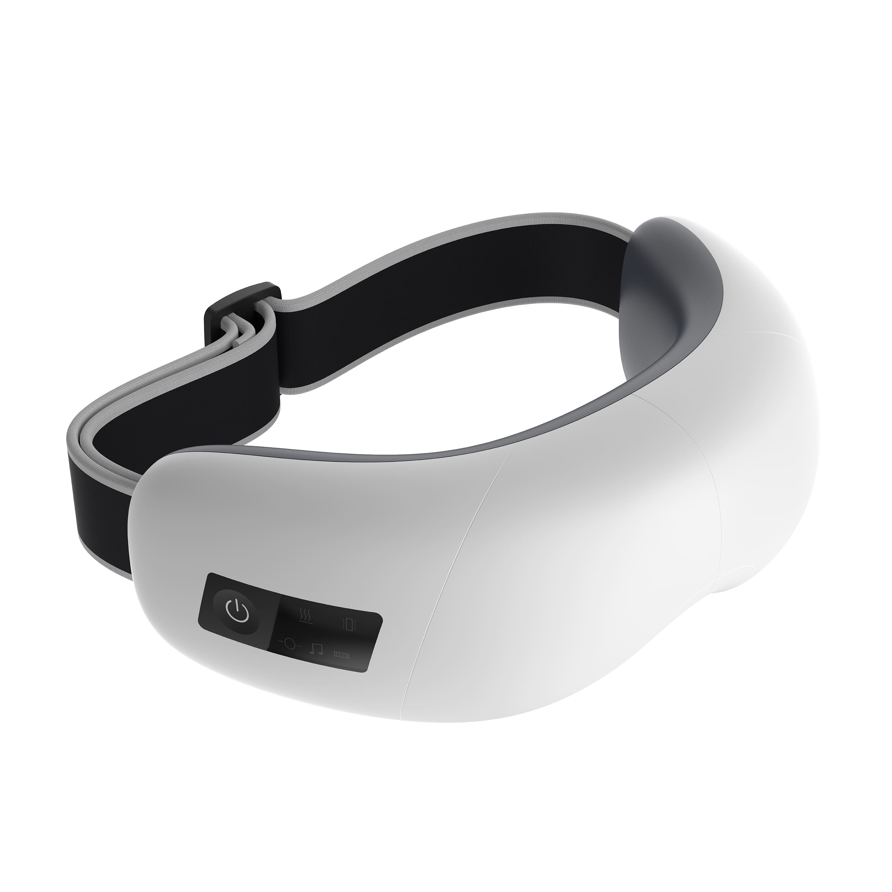 SLF - Optic Eye Massager, Bluetooth Wireless Eye Massager with Heat and Music Modes - Black