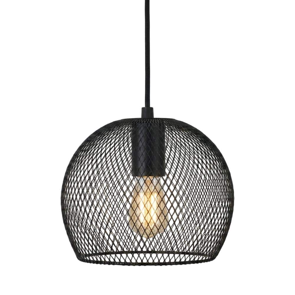 Living District - Keller 1 Light Pendant - Black price history on PriceWatchPro