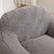 Alt View 1. GOODSILO - Giant Memory Foam Filled Bean Bag Sofa with Armrests for Adults, Spacious Faux Fur Lounger for Living Room and Bedroom - Light Gray.