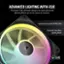 The latest iCUE software delivers the most advanced lighting effects yet at the touch of a button. Dual Light Loop with 18 RGB LEDs Exclusive Time Warp Lighting Mode.