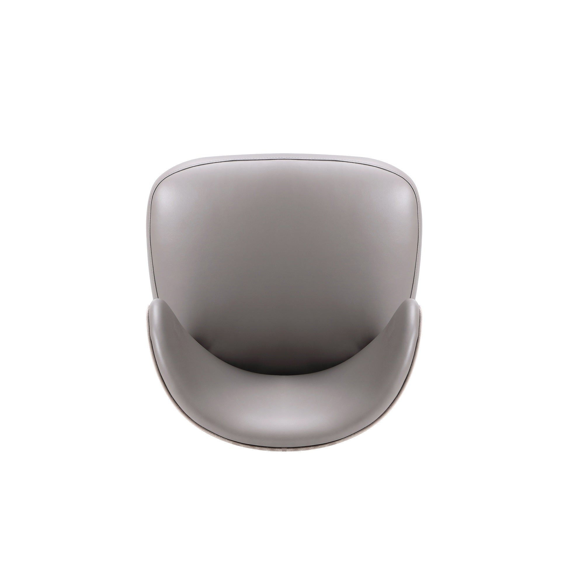 Alt View 6. Manhattan Comfort - Strine Modern Wood Upholstered Dining Chair - Dark Taupe.