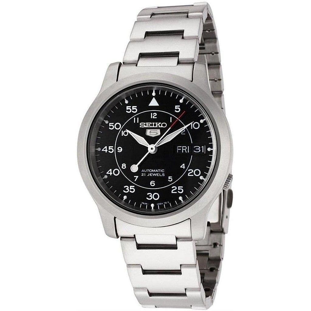 Seiko - Automatic SNK809 SNK809K1 SNK809K 21 Jewel Men's Watch - Black price history on PriceWatchPro