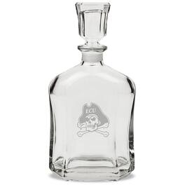 Jardine - ECU Pirates 23.75oz. Crystal Whiskey Decanter - Multicolor