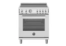 Bertazzoni - 30" Professional Series range - Electric oven - 4 induction zones - Stainless Steel