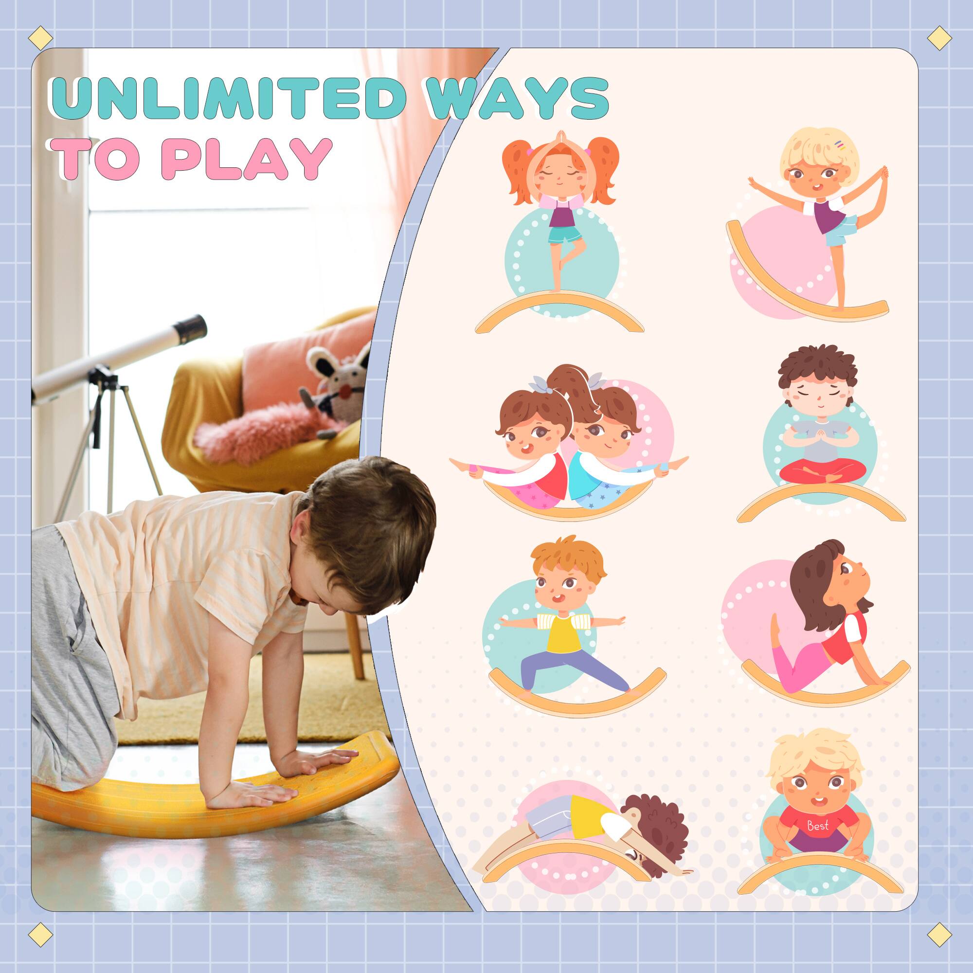 UNLIMITED WAYS TO PLAY