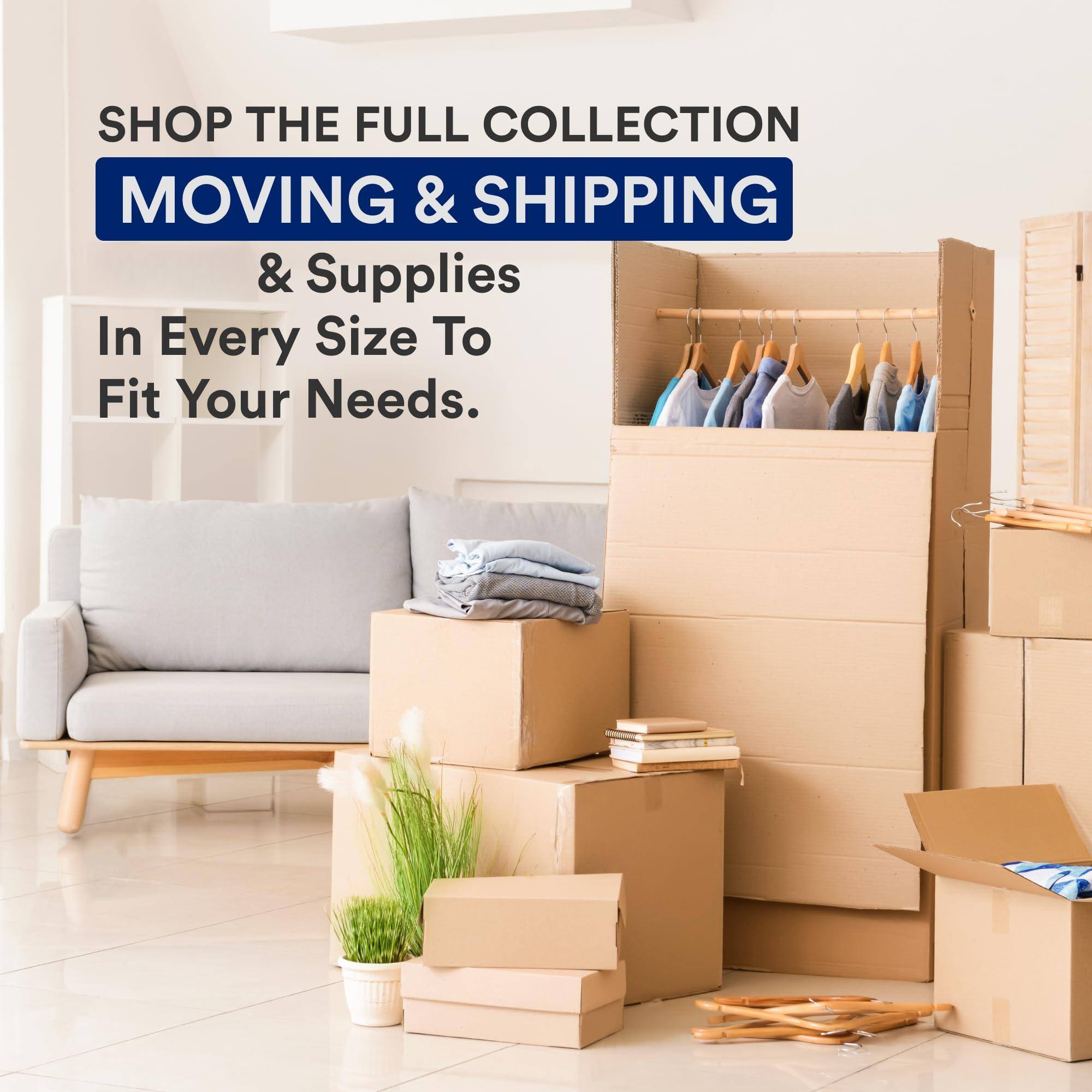 SHOP THE FULL COLLECTION  
MOVING & SHIPPING  
& Supplies  
In Every Size To Fit Your Needs.