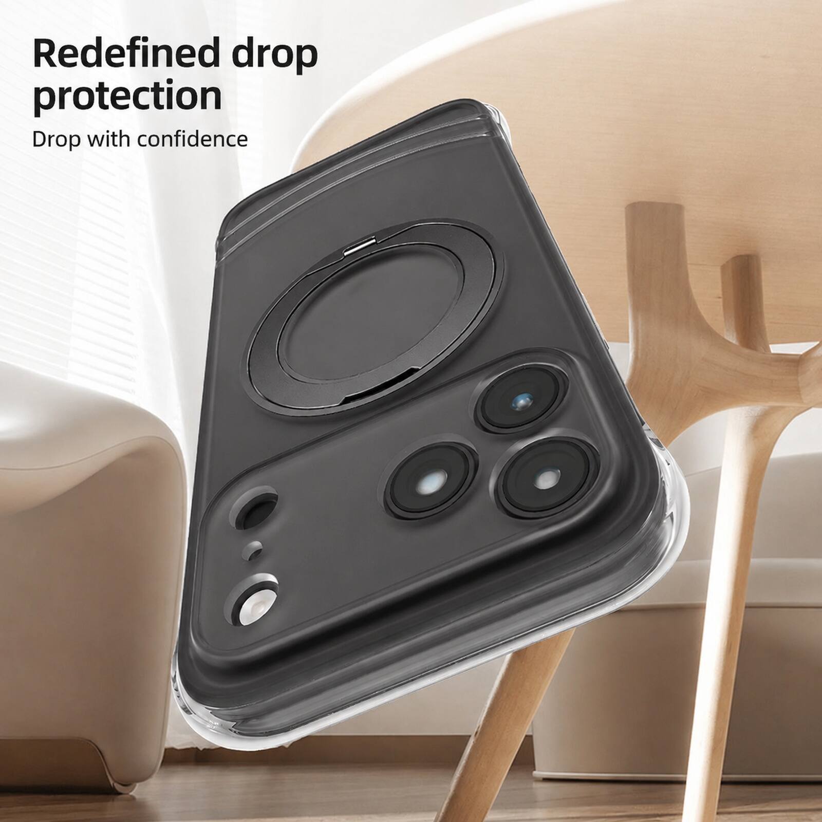 Redefined drop protection  
Drop with confidence
