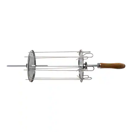 Front. ChefWave - ChefWave Sosaku Indoor Grill Kebab Set (Includes 7 skewers and 2 round plates).