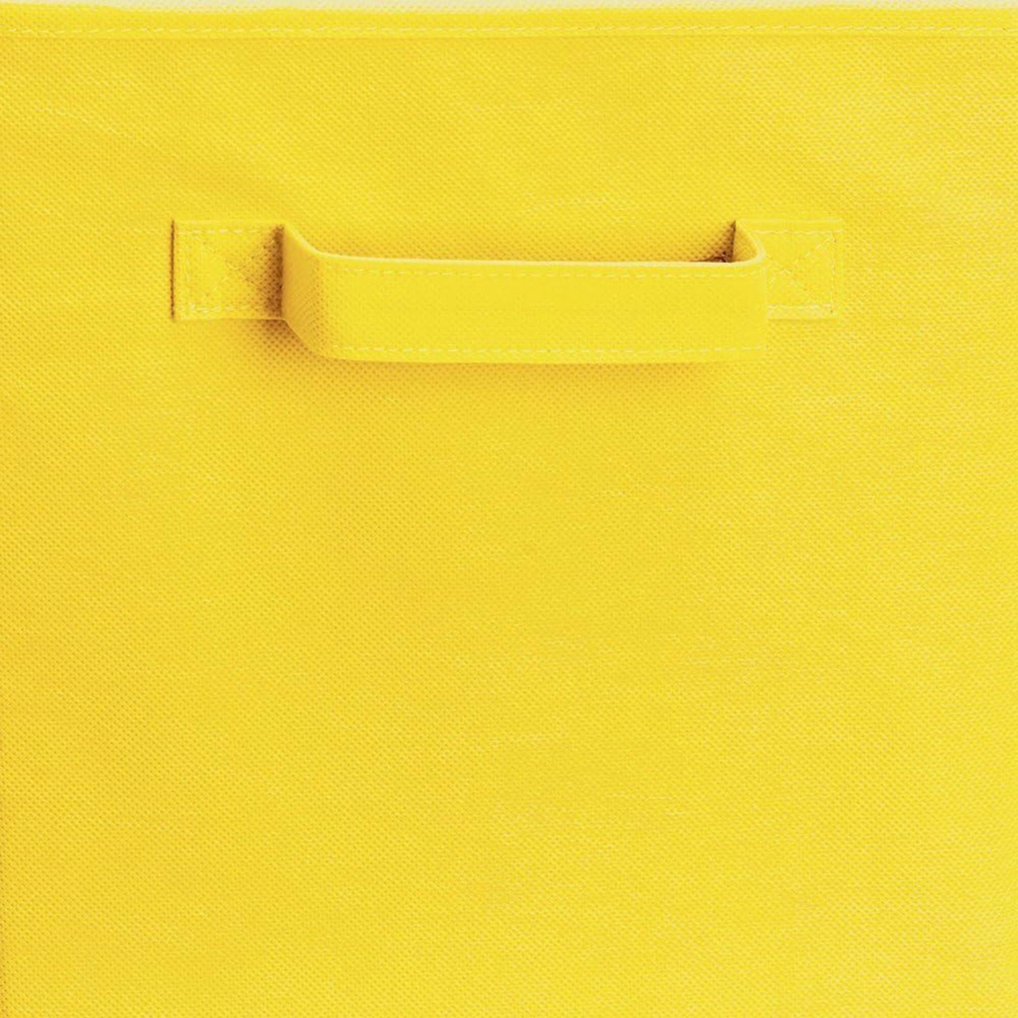 Alt View 4. ClosetMaid - ClosetMaid Cubeicals Fabric Drawer, Open Storage Organizing Bin, Yellow - Yellow.