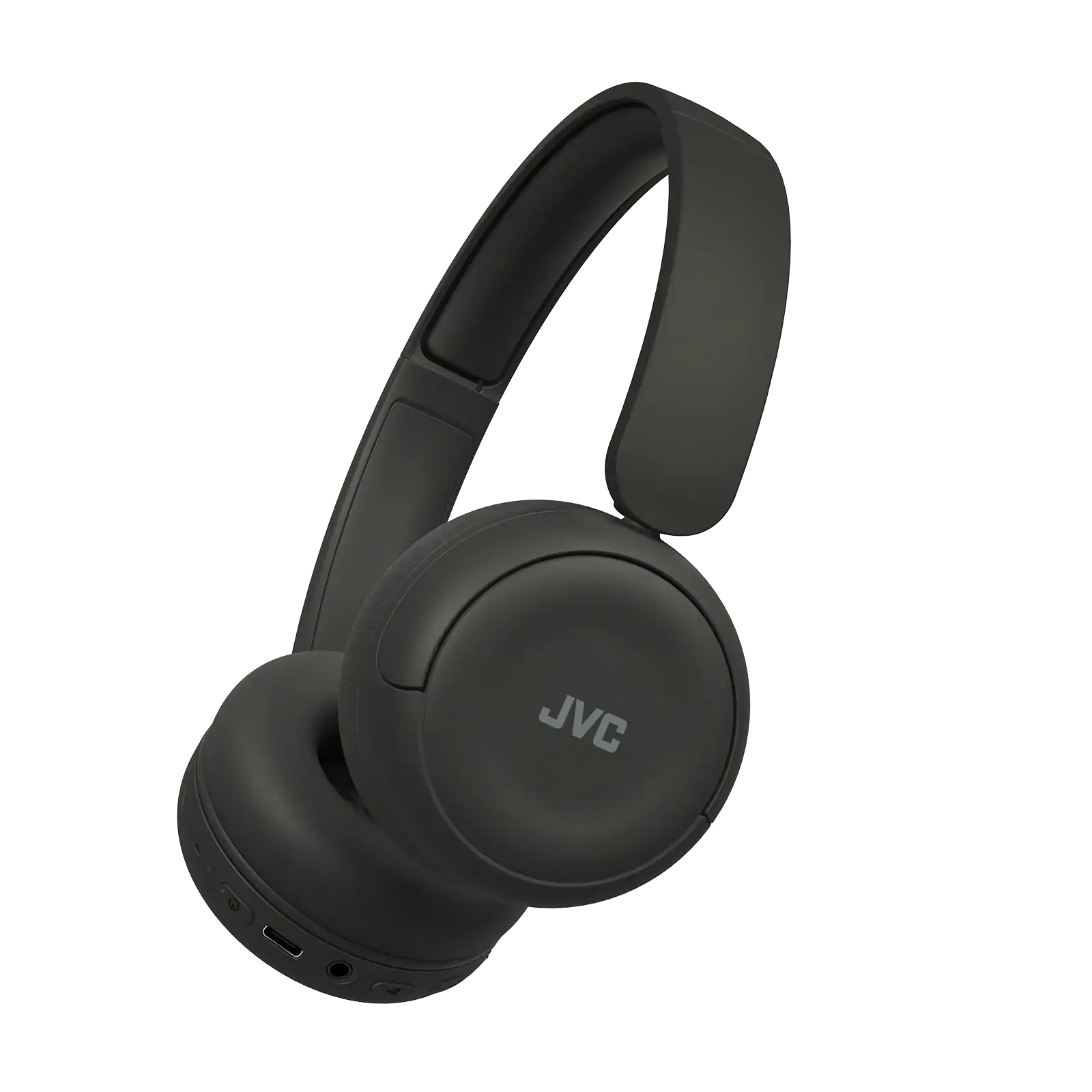JVC - On-Ear Wireless Headphones with Bluetooth 5.3 HAS59WB - Black
