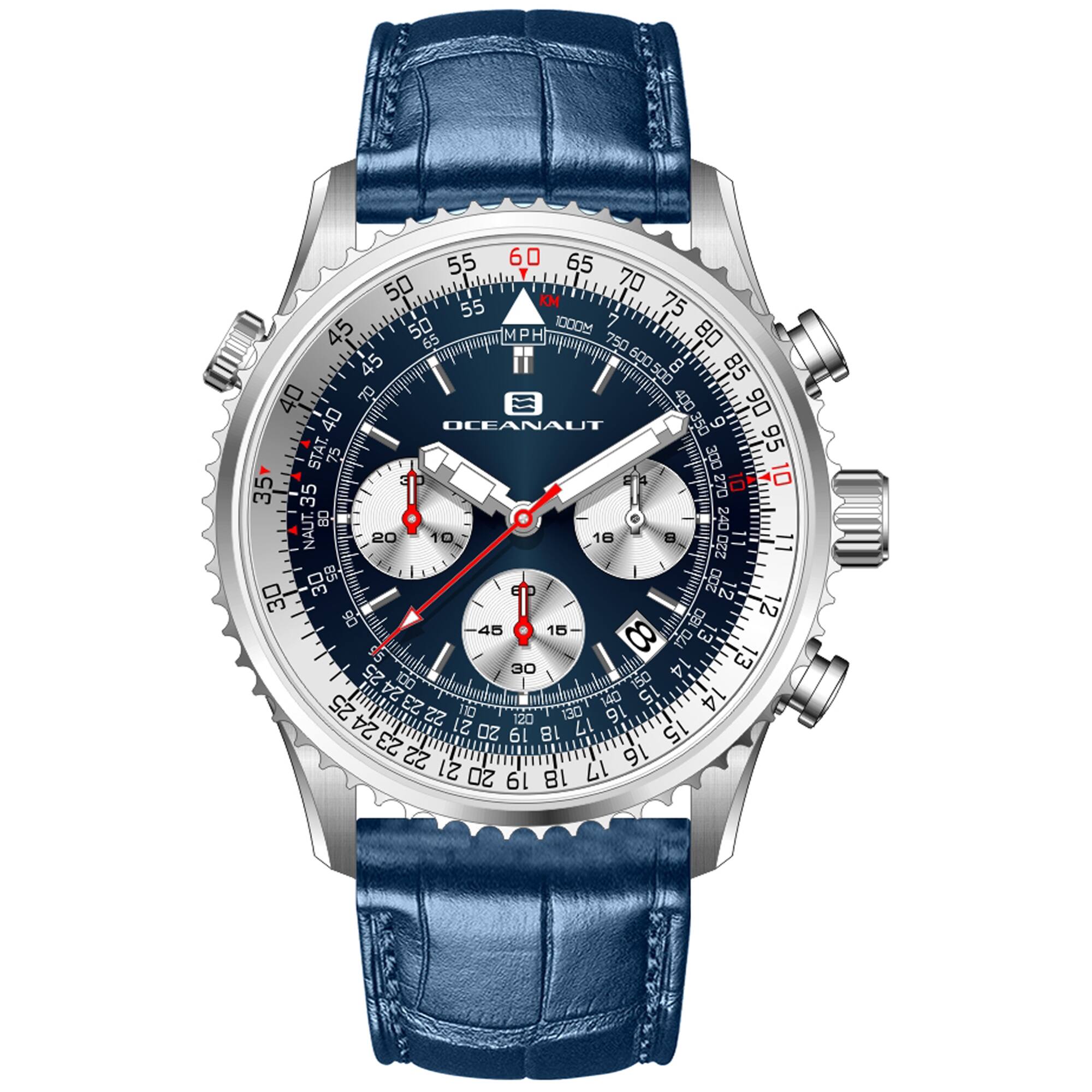 Oceanaut - Men's Flight Dial Watch - OC0127 - Blue
