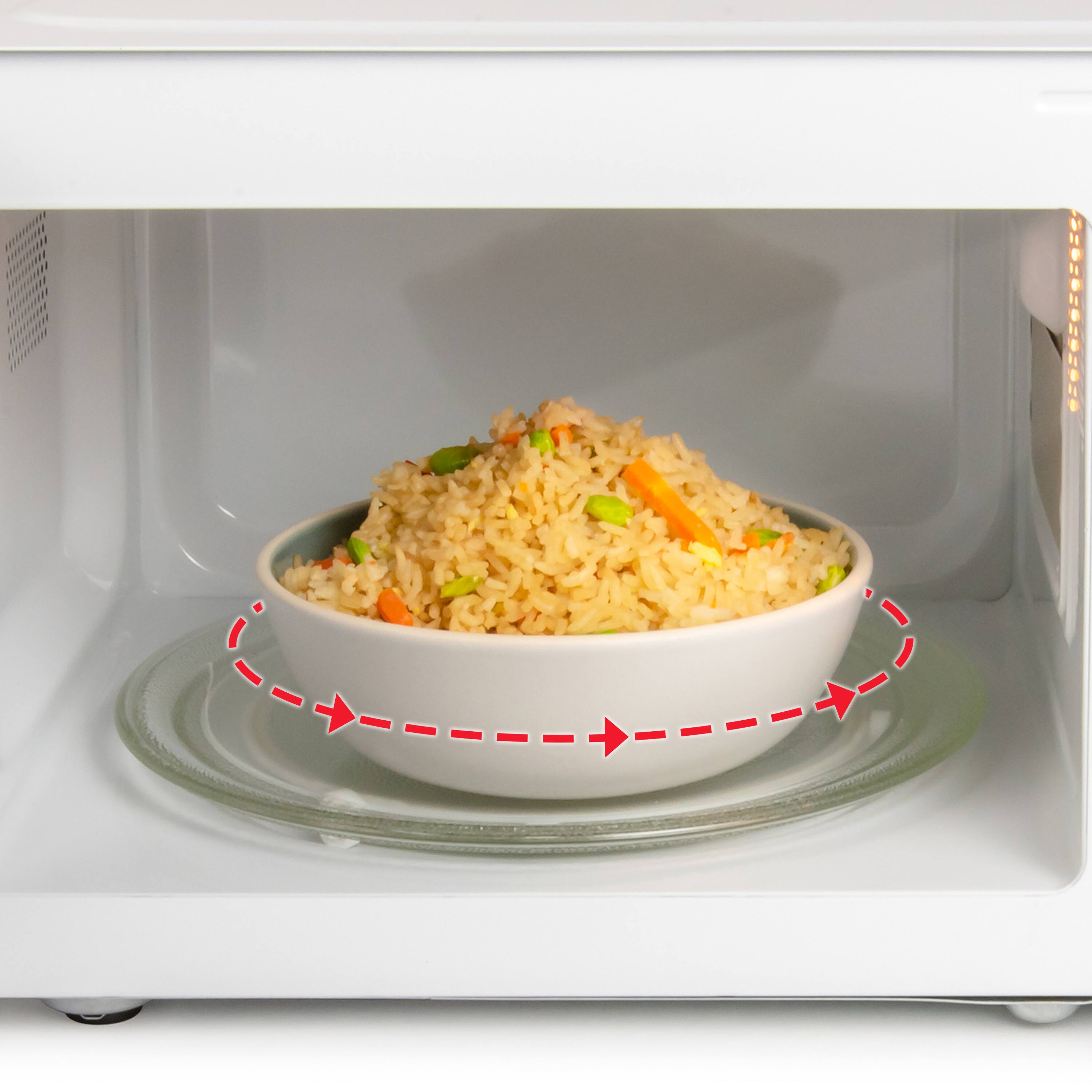Alt View 3. Nostalgia - Retro 0.7 cu. ft. 700-Watt Countertop Microwave Oven - Pink.