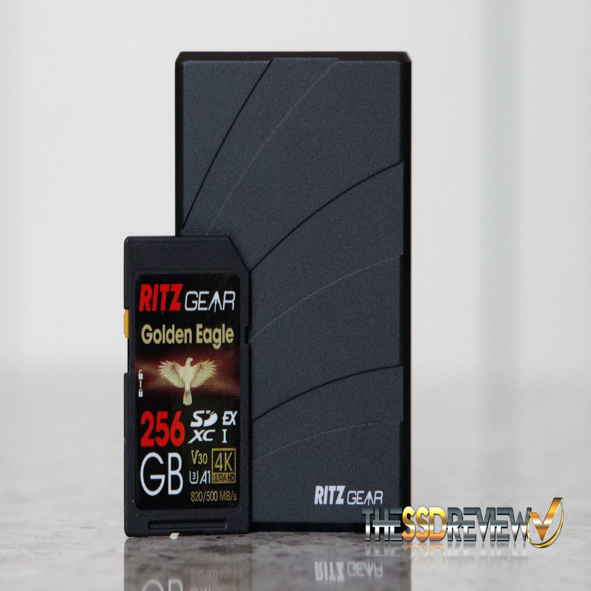 RITZ GEAR Golden Eagle SD EX 256 XC I V30 4K GB UA1 ULTRA HD 820/500 MB/s RITZ GEAR THE SSD REVIEW