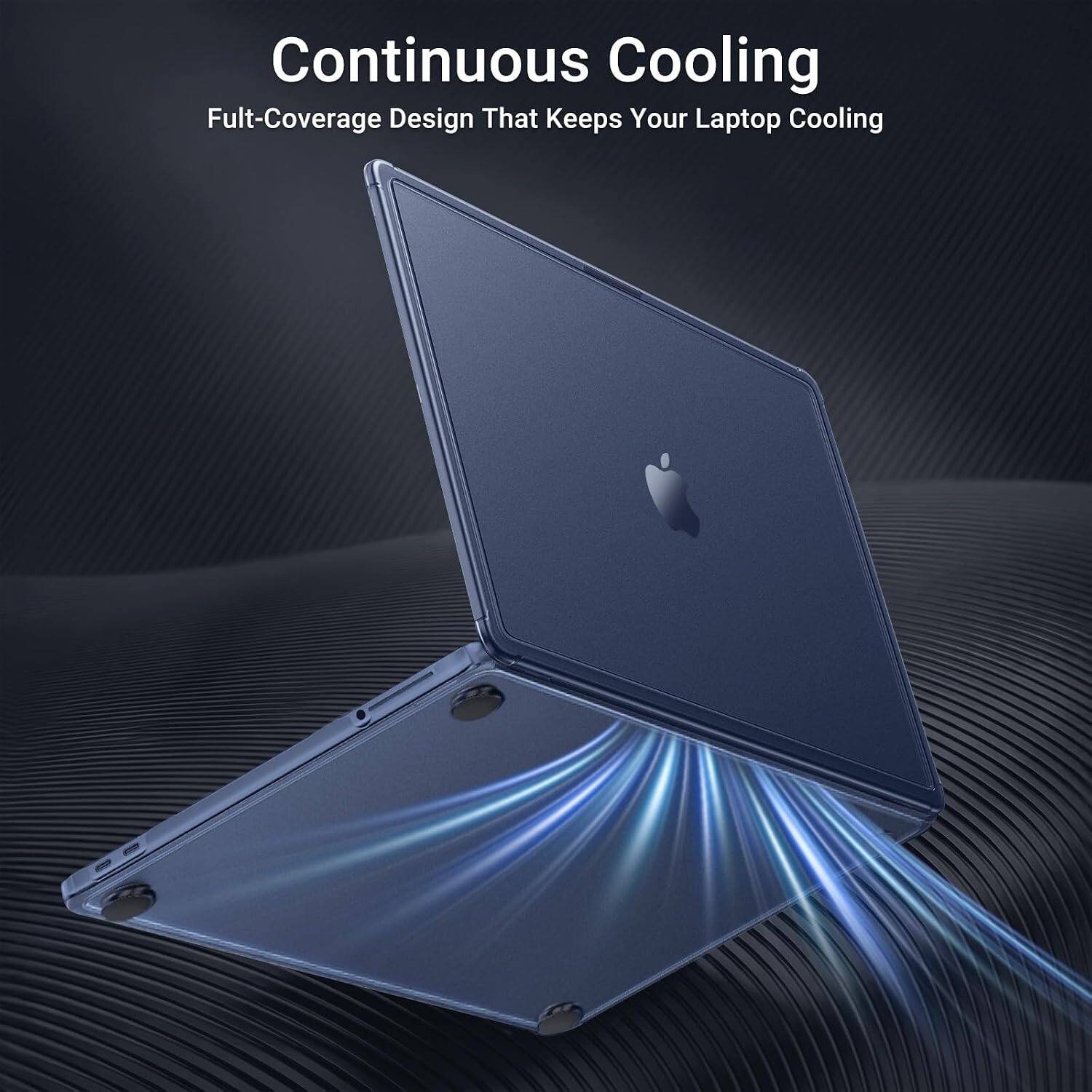 Continuous Cooling  
Full-Coverage Design That Keeps Your Laptop Cooling