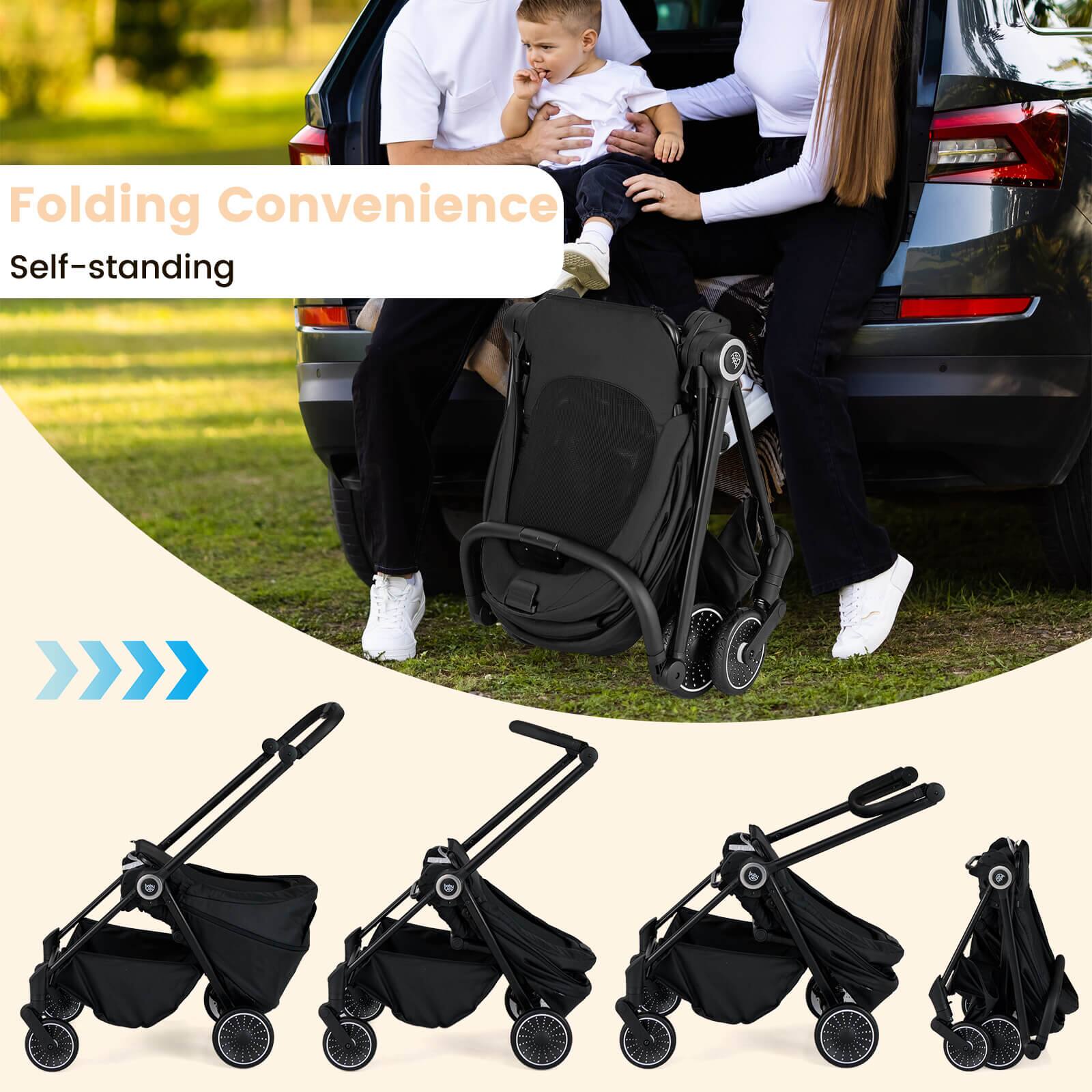 Folding Convenience  
Self-standing