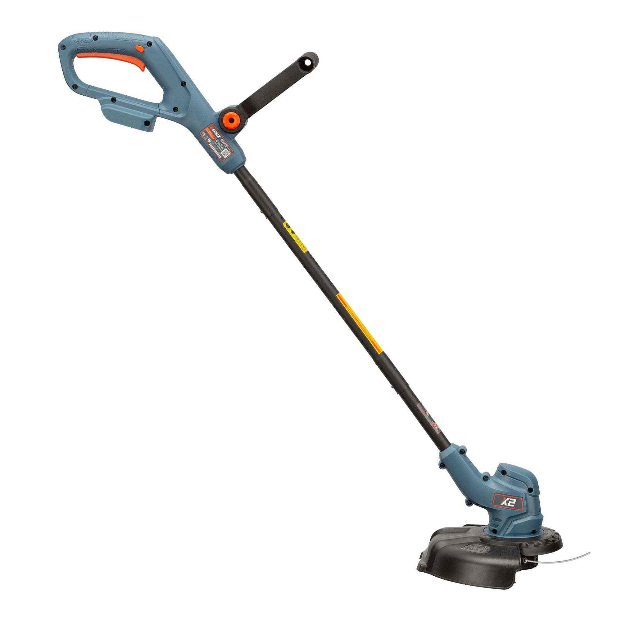 Alt View 3. SENIX - X2 20V Max* 2-Tool Cordless Combo Kit, 10" Cordless String Trimmer & Leaf Blower (4.0 Ah Battery & Charger Included).
