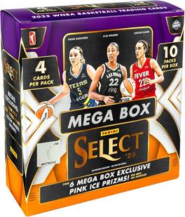 2025 Panini Select WNBA Basketball Mega Box