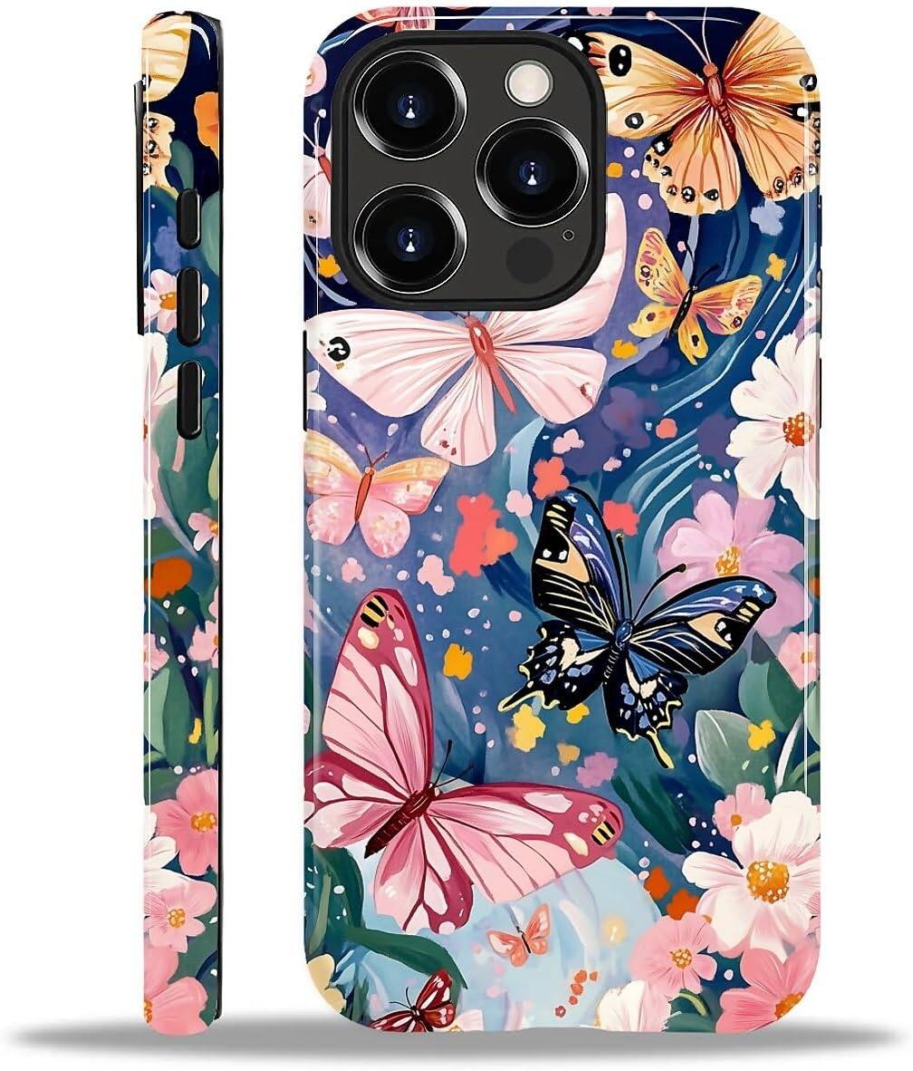 Butterflies Flowers Garden