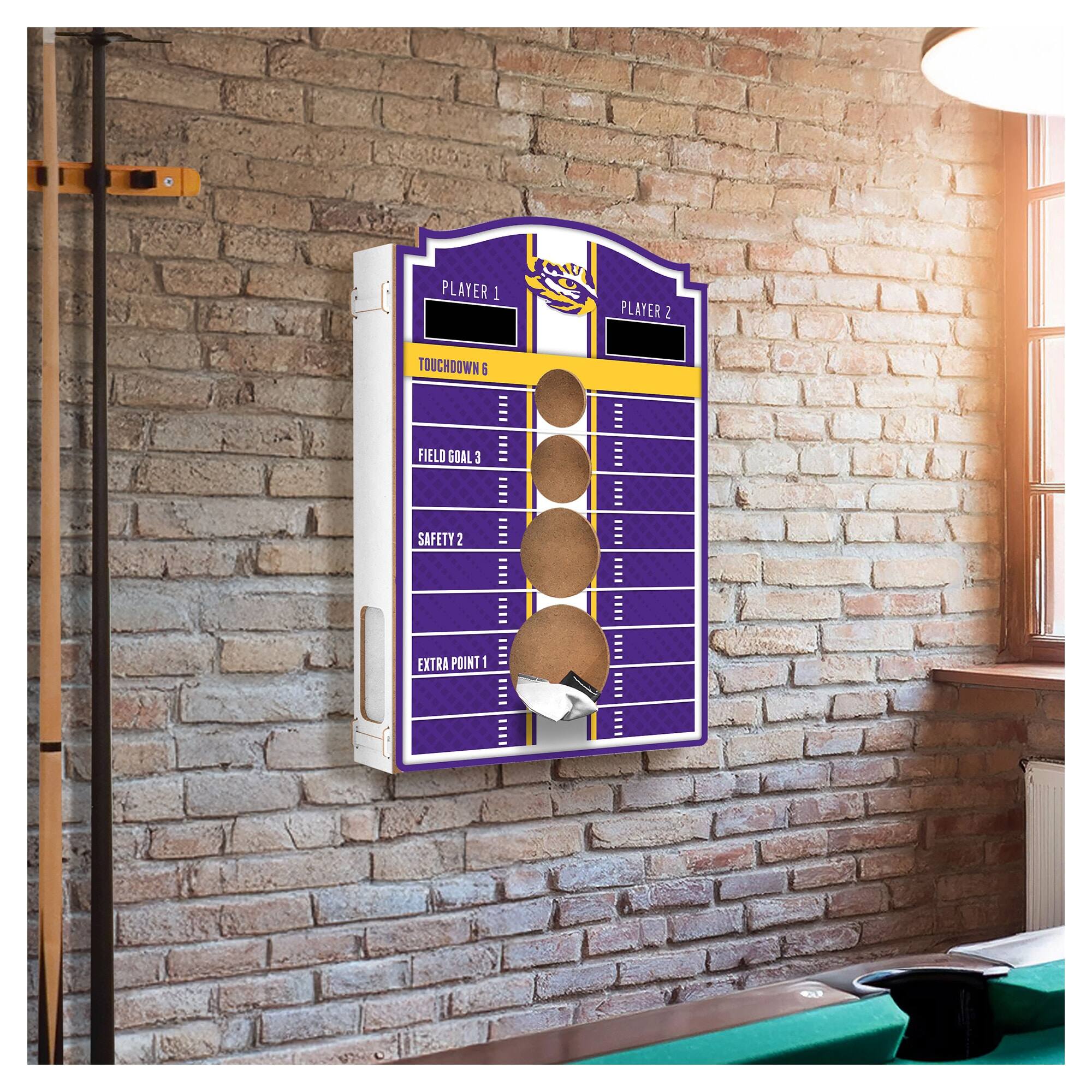 PLAYER 1  
TOUCHDOWN 6  
FIELD GOAL 3  
SAFETY 2  
EXTRA POINT 1  

PLAYER 2