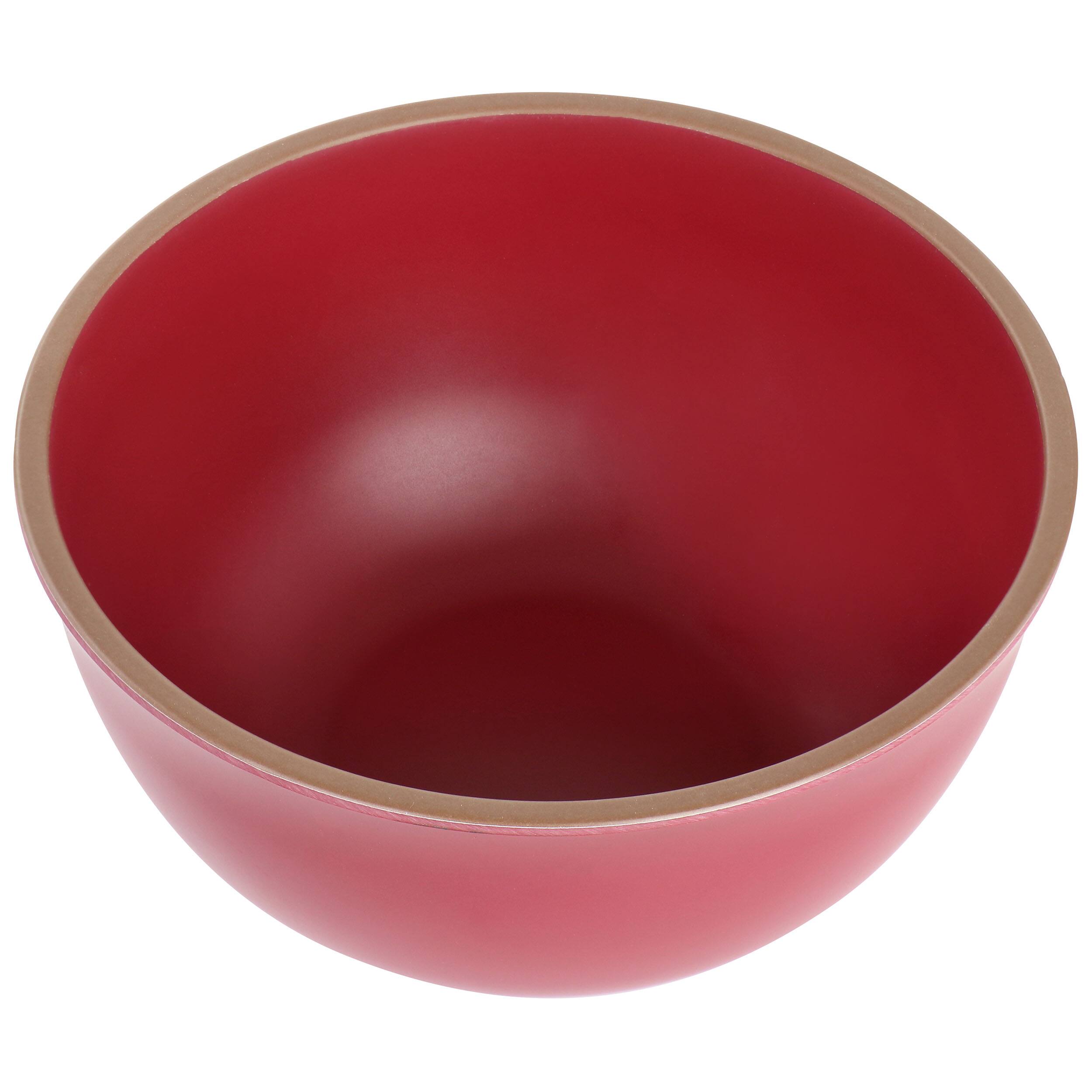 Alt View 2. Gibson - Gibson Home Rockabye 4 Piece Melamine Cereal Bowl Set in Dark Pink - Pink.