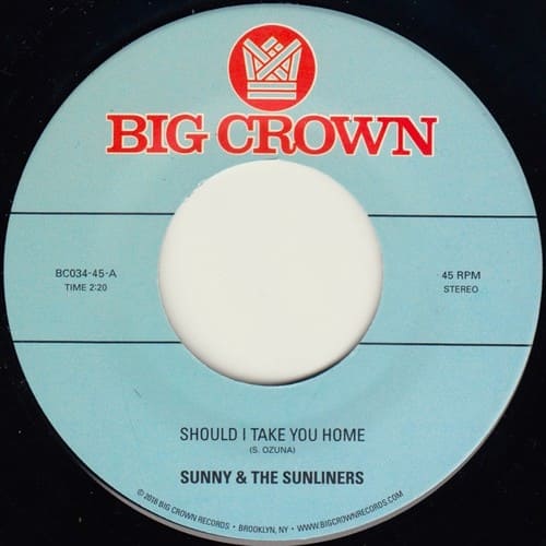 Sunny & Sunliners - Should I Take You Home / My Dream   - 7-INCH SINGLE [7 inch Vinyl Disc] price history on PriceWatchPro