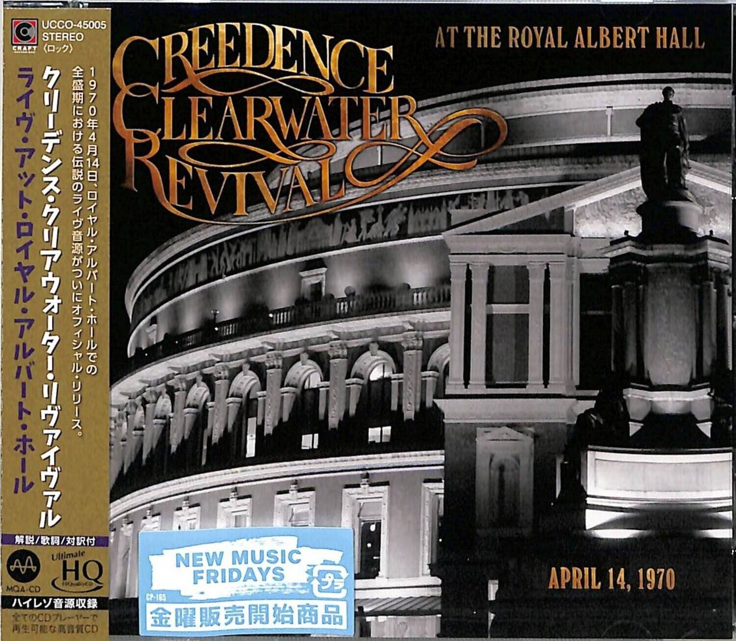 Creedence Clearwater Revival - Live At Royal Albert Hall - MQA x UHQCD - COMPACT DISCS