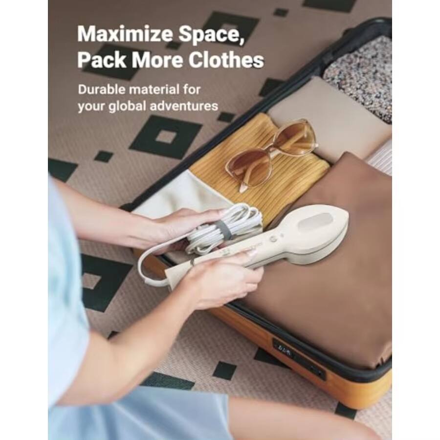 Maximize Space, Pack More Clothes  
Durable material for your global adventures