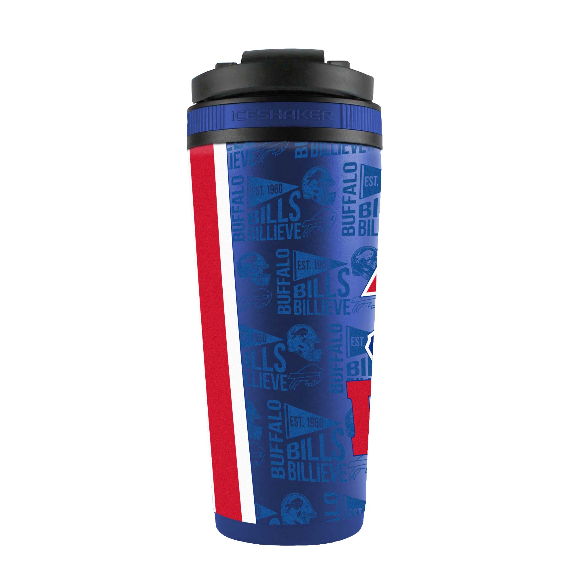 ICESHAKER  
BILLIEVE BUFFALO BILLS  
EST. 1960  
BILLIEVE BUFFALO BILLS  
EST. 1960  
BILLIEVE BUFFALO BILLS  
EST. 1960