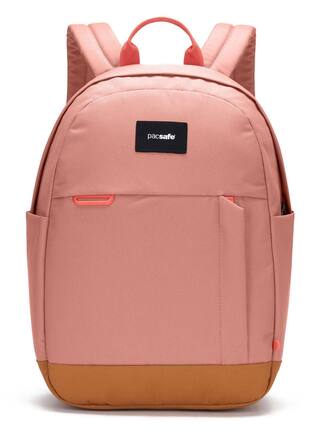 Front. Pacsafe - Pacsafe GO 15L Anti Theft Backpack (Rose) - Rose.