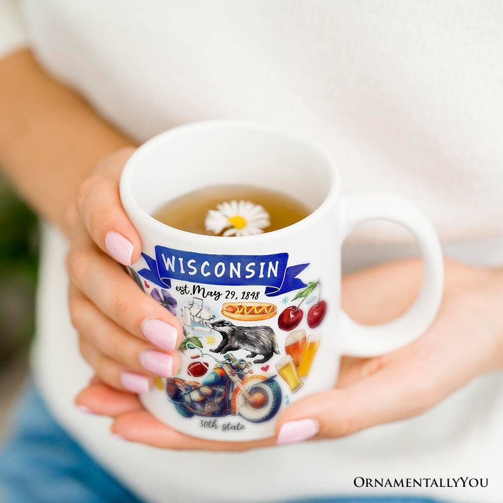 WISCONSIN  
est. May 29, 1848  
30th state  

ORNAMENTALLY YOU