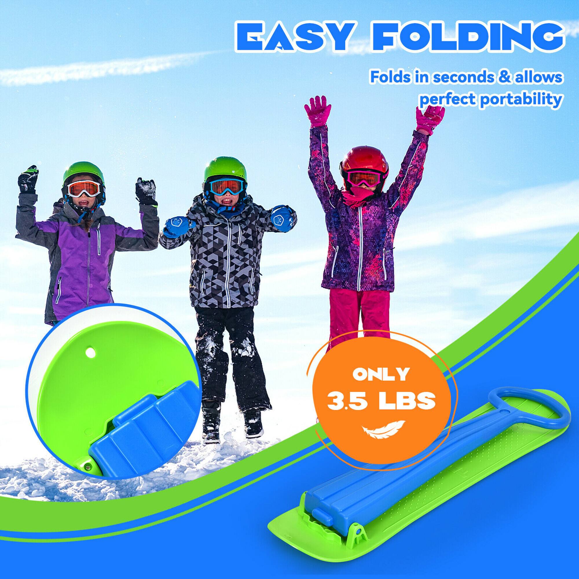 Easy Folding: Folds in seconds & allows perfect portability. ONLY 3.5 LBS.