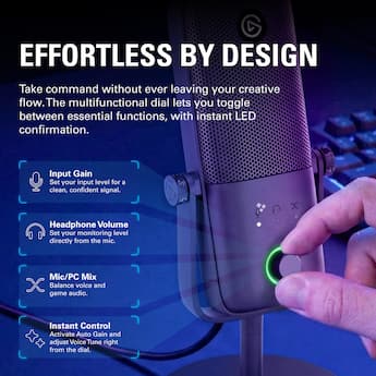 Elgato Wave:3 MK.2 – USB Condenser Microphone for Streaming Elgato Wave:3 MK.2 – USB Condenser Microphone for Streaming