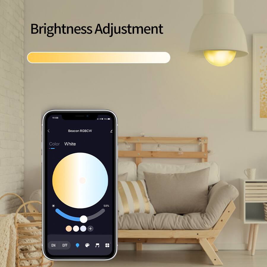 Brightness Adjustment

Beacon RGBCW

Color: White

58%

ON OFF