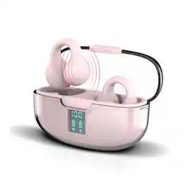 RCA - Wave-66 True Wireless Earbuds, 20H Playtime, Hi-Res Audio, Big Bass - Pink