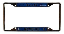 Rico Industries - Dallas Mavericks NBA Mavs Chrome EZ View License Plate Frame - Multi
