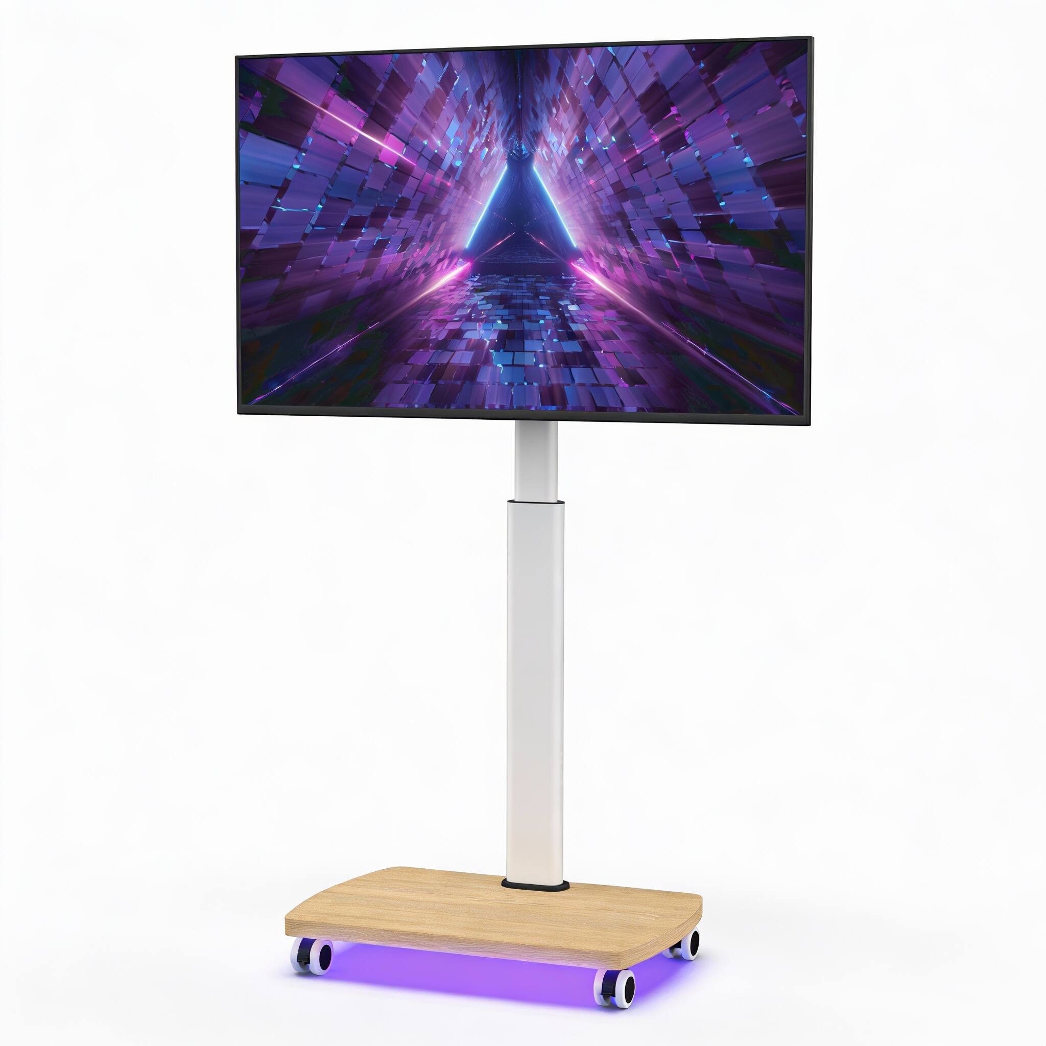 White with LED Lights