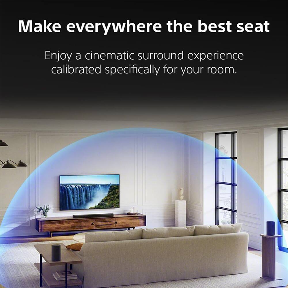 Make everywhere the best seat

Enjoy a cinematic surround experience calibrated specifically for your room.
