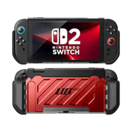 SUPCASE - Nintendo Switch 2 Unicorn Beetle PRO Gaming Case - Metallic Red
