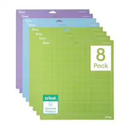 Cricut - Machine Mat Variety Pack - 12 in x 12 in (8 ct)
