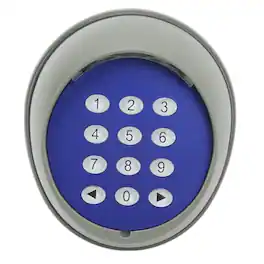 Stock Preferred - Wireless Keypad for Swing and Sliding Gate Opener - Grey & Blue