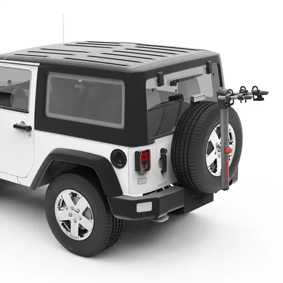 Yakima SpareRide Vehicle Rear Spare Tire Mounted 2 Bike Bicycle Rack ...