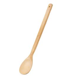 Escali - Joyce Chen Burnished Bamboo Mixing Spoon, 18-Inch - Natural