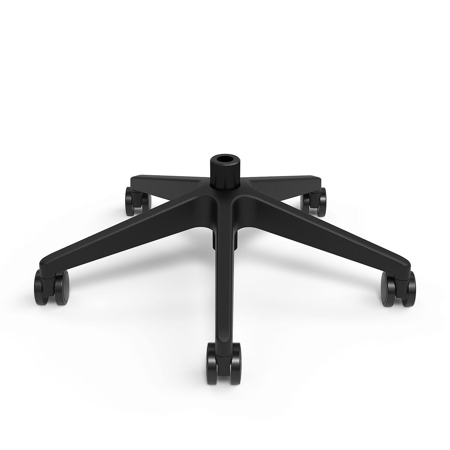 Alt View 6. Staples - Cartwright Ergonomic Fabric Swivel Task Chair (ST62400) - Black.