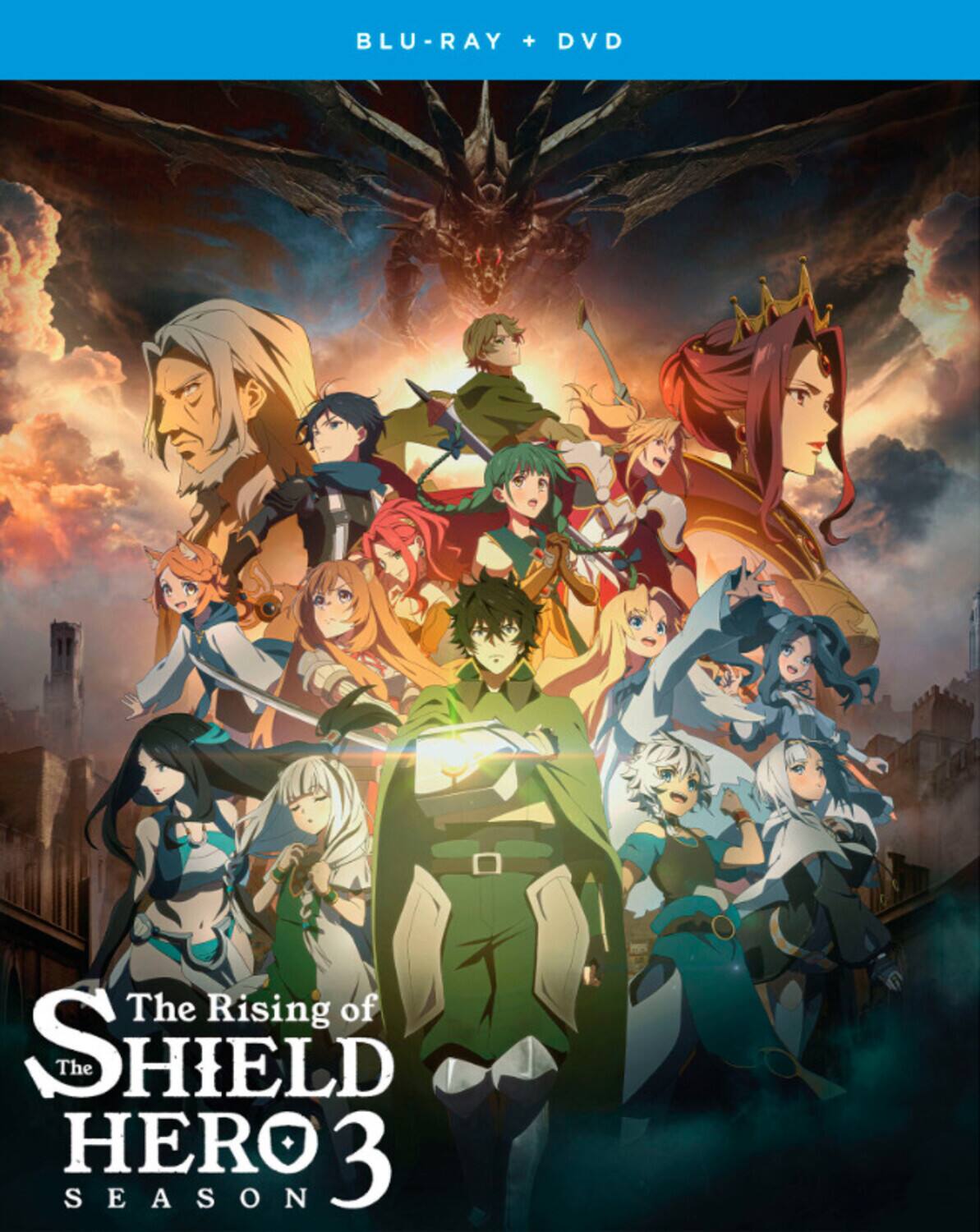 The Rising Of The Shield Hero: Season 3   - BLU-RAY [Standard] [4 Discs] price history on PriceWatchPro