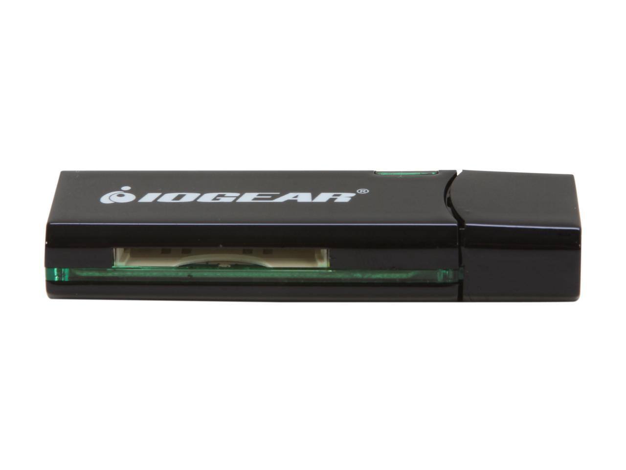 Alt View 2. IOGEAR - IOGEAR GFR304SD USB 3.0 SuperSpeed SD/ SDHC/ MMC/ SDXC/ MicroSD/ MicroSDXC/ Extreme SD Cards Reader / Writer.